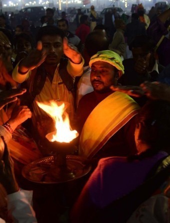 View representing Ghat Ganga Aarti